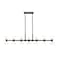 Z-Lite Artemis Linear Chandelier, 14-Light, 5 In.W x 60 In.L x 12.75 In.H, Matte Black/Matte Opal 494-14L-MB - alternate 7